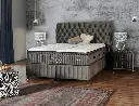 Lit coffre FLUFFY + matelas 37cm