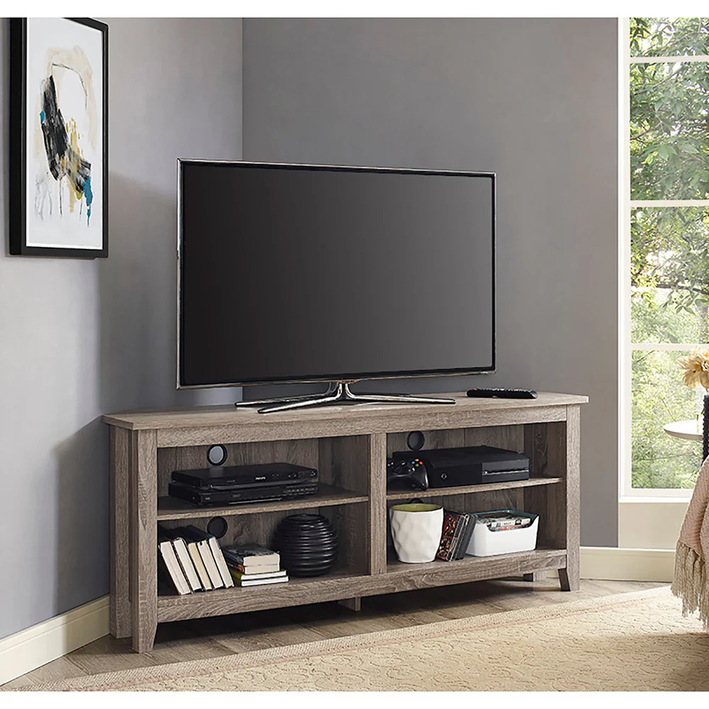 Meuble TV WALKER EDISON bois transitionnel