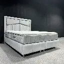 Lit Coffre Marbella gris