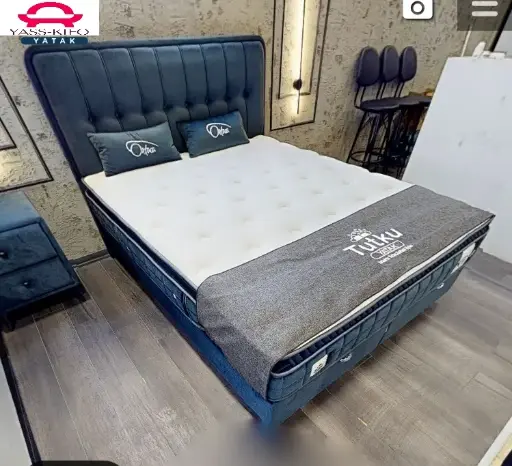 Lit coffre Marmara + Matelas 33 cm