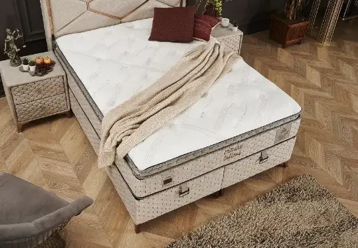 Matelas Imuno plume 4 saisons 33 cm ressort ensaché